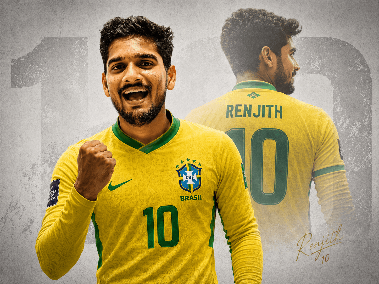 Create Brazil Jersey AI Photos for Football Fans