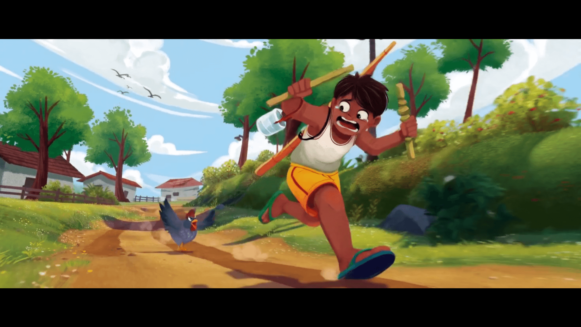 The Peck – Animated Chicken Chase Story (Seedance 2.0)