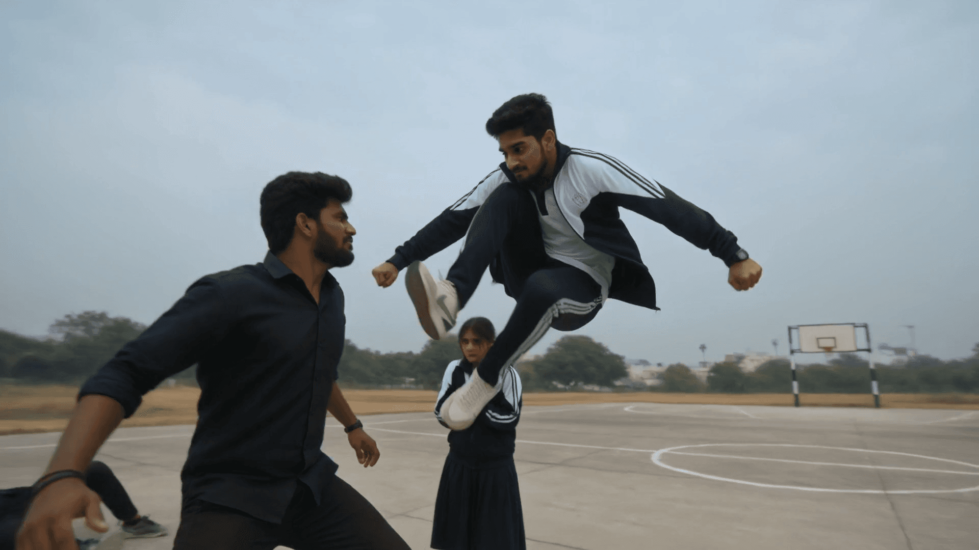 Cinematic Brother's Revenge School Fight Prompt